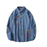 Oversized Long Sleeve Cargo Shirt